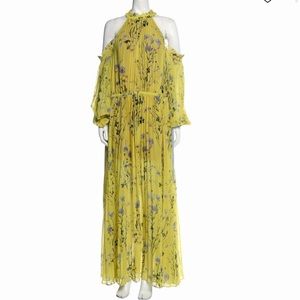 Self portrait yellow floral maxi